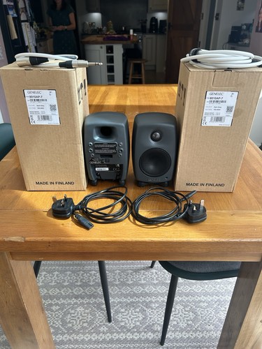 Genelec 8010a studio monitors - genelec,