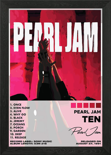 Pearl jam ten album cover - ten,