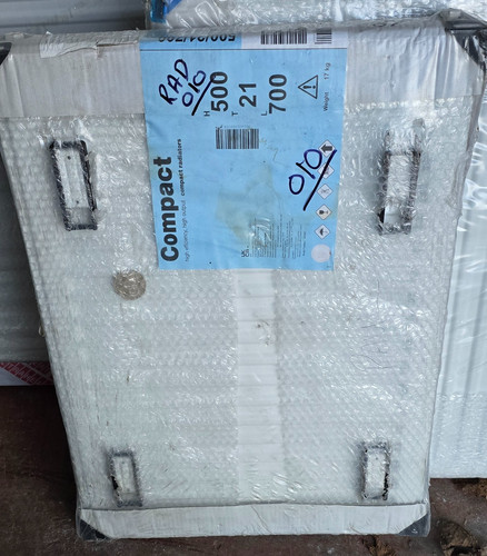 Double panel radiator 500mm - double,