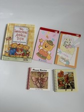 Vintage 80s 90s Notebooks  Address - Forever Friends - Flower Fairies Stationery