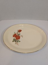 Vintage Ballerina Rose Platter