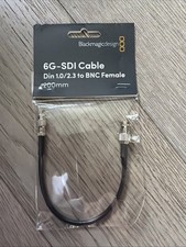 Blackmagic design sdi cable - design, 6g-sdi