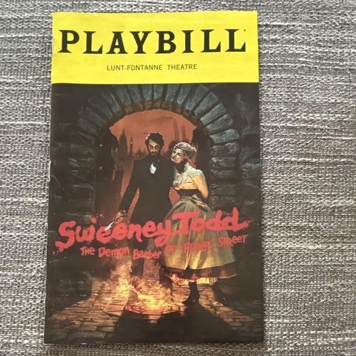 Original theater playbill - original,
