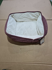 Dream Paws Geometric Dusky Pink Sofa Bed Small 50x40x18cm Washable Dog Bed!!!