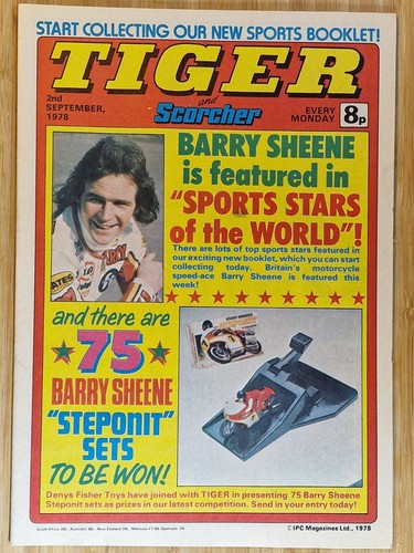 Tiger and scorcher issue - and,