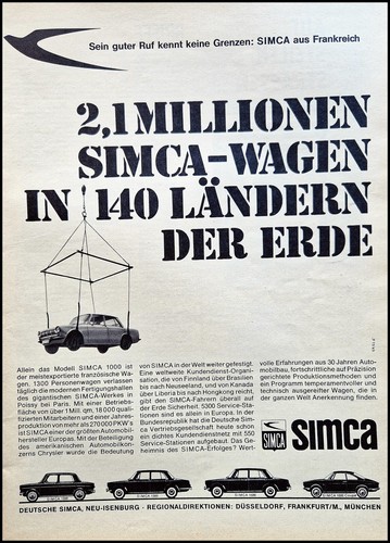 Simca 1000 1300 1500 - simca,