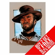 CLINT EASTWOOD BB2 POSTER ART