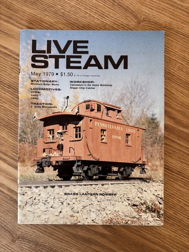 Live steam magazines may - steam,