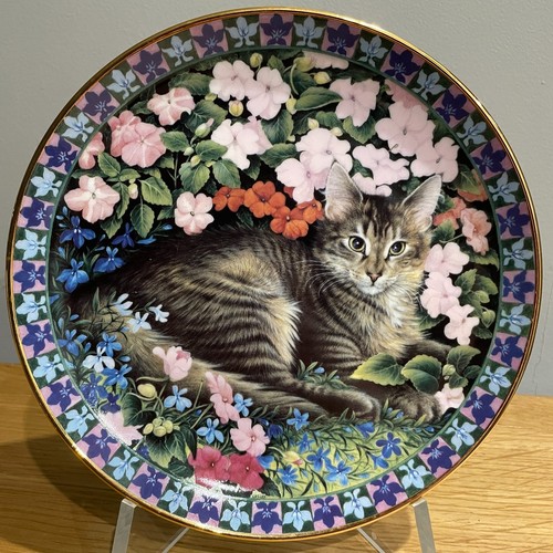 Danbury mint cats among the - cats,