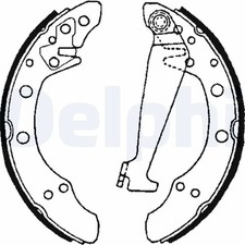 REAR BRAKE SHOE SET FITS: SEAT