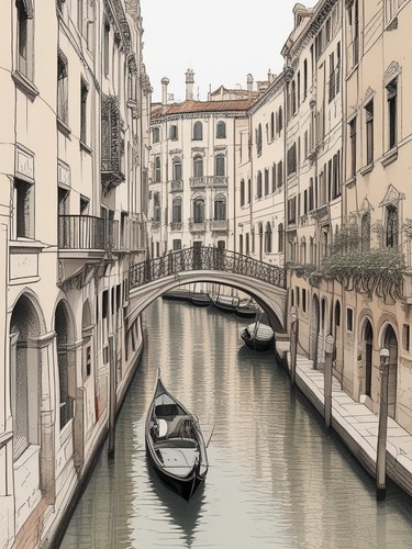 Venice canal scandinavian - venice,