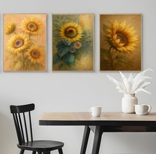 Set of 3 Painting Of Four Lush
