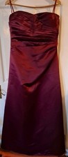 Bhs burgundy long bridesmaid - burgundy,