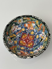 Vintage Turkish ceramic bowl