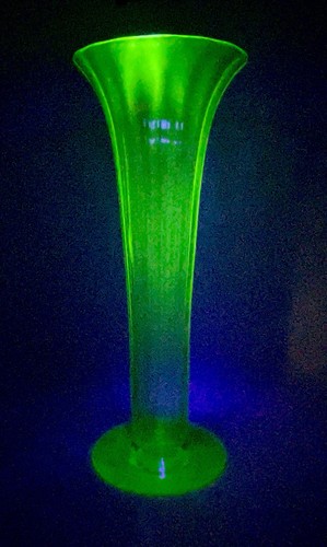 Vintage glowing uranium - glowing,