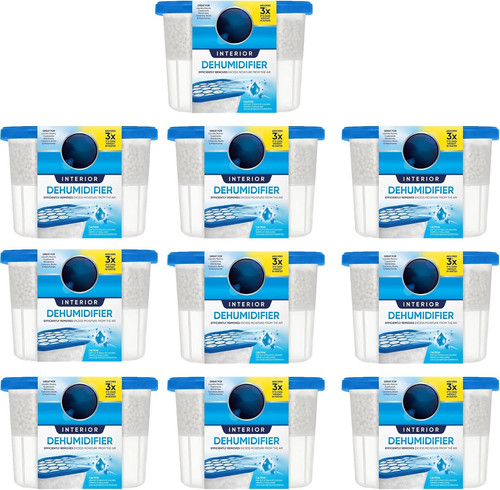 Interior dehumidifier pack - pack, of