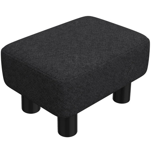 Chic linen fabric foot stool - chic,