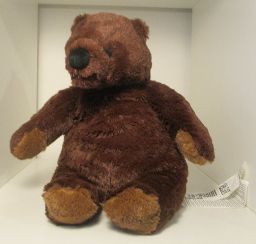 Ikea djungelskog brown plush - brown,