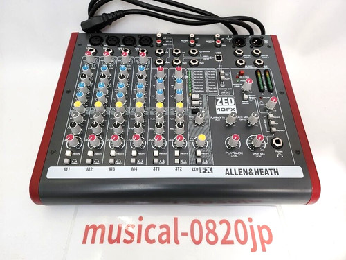 Allen heath zed 10fx - heath, zed-10fx