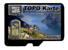 microSD Topo Map GARMIN