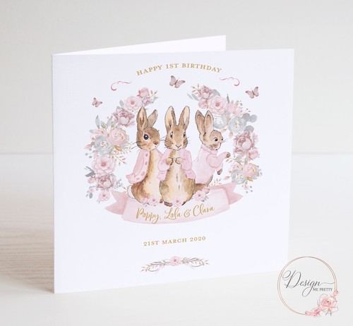 Peter rabbit birthday card - ,