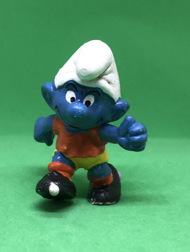 Football soccer smurf - smurf,