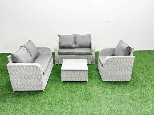 Fimous rattan sofa garden - pe,