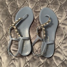Pale Blue Plastic  Rhinestone