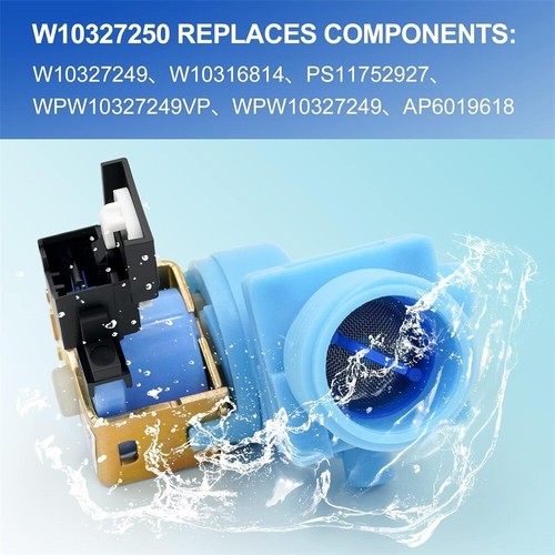 Water inlet valve w10327250 - water,