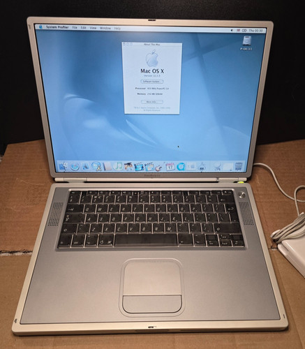 Apple powerbook titanium - powerbook,