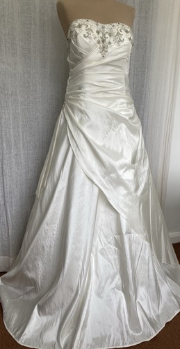 Tiffanys taffeta bridal gown - tiffanys,