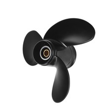 2X(8.9*8.5 Black Boat Outboard