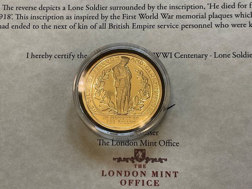 Gibraltar 2018 9ct gold proof - 9ct,