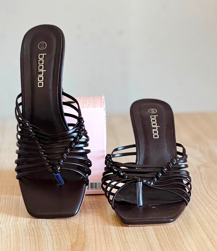 Boohoo black strappy - boohoo,