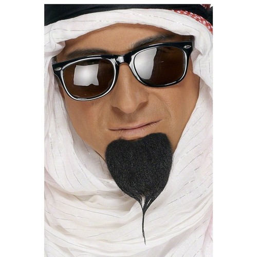 Black arab beard men goatee - black,