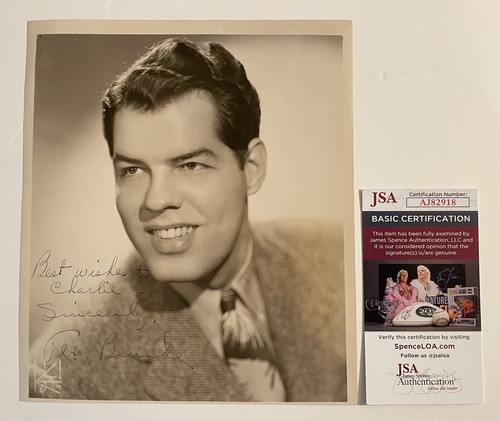 Ted beneke signed - signed, 8x9.25