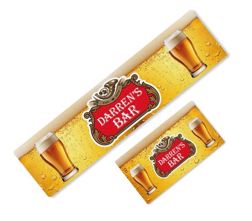 Personalised bar runner any - personalised,