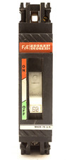 FEDERAL ELECTRIC HEF1P60 MCCB 60 AMP SINGLE POLE CIRCUIT BREAKER SELECT 60A