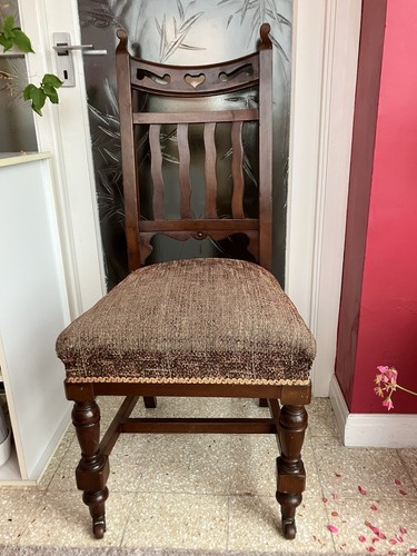 Set vintage high back - set, 6