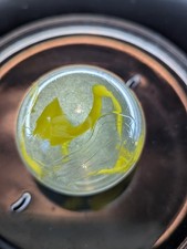 Large vintage glass marble - vintage,