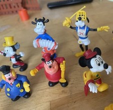 20 x 1980s Vintage Kinder egg toys - 8 x Smurfs, 1 Pink Panther, 11 x Disney.