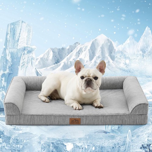 Cooling dog bed for medium - cooling,