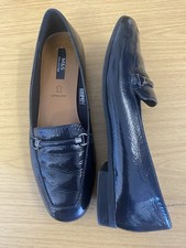 Ladies black leather shoes - ladies,
