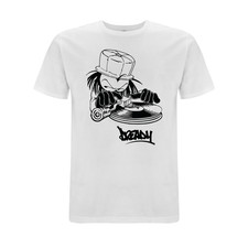 Dj DREADY 145g T-Shirt B&W 90s