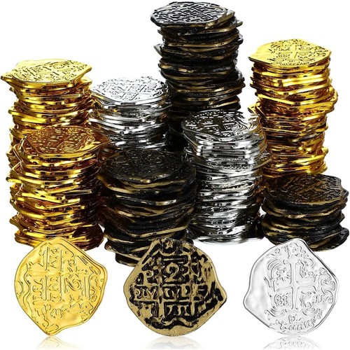 Pirate treasure coins gold - pirate,