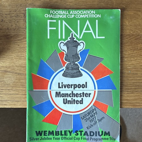 Cup final programme - fa,