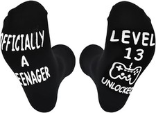 1 Pair 13th Birthday Socks for