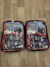 Autotecnica Motorbike Tank Bag, Magnetised 40x14x22cm - Black x2