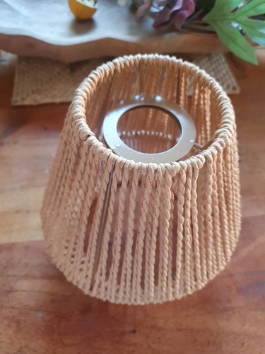Rattan inspired light shade - light,