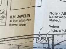 RM JAVELIN 49" Span Hand